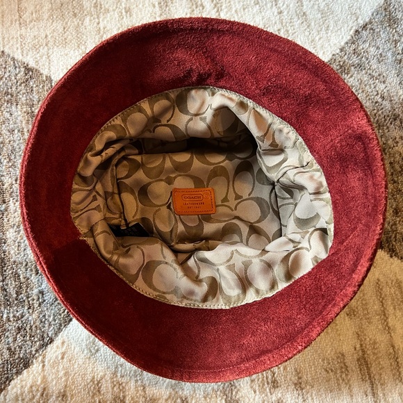 Coach vintage leather bucket hat - Picture 6 of 6